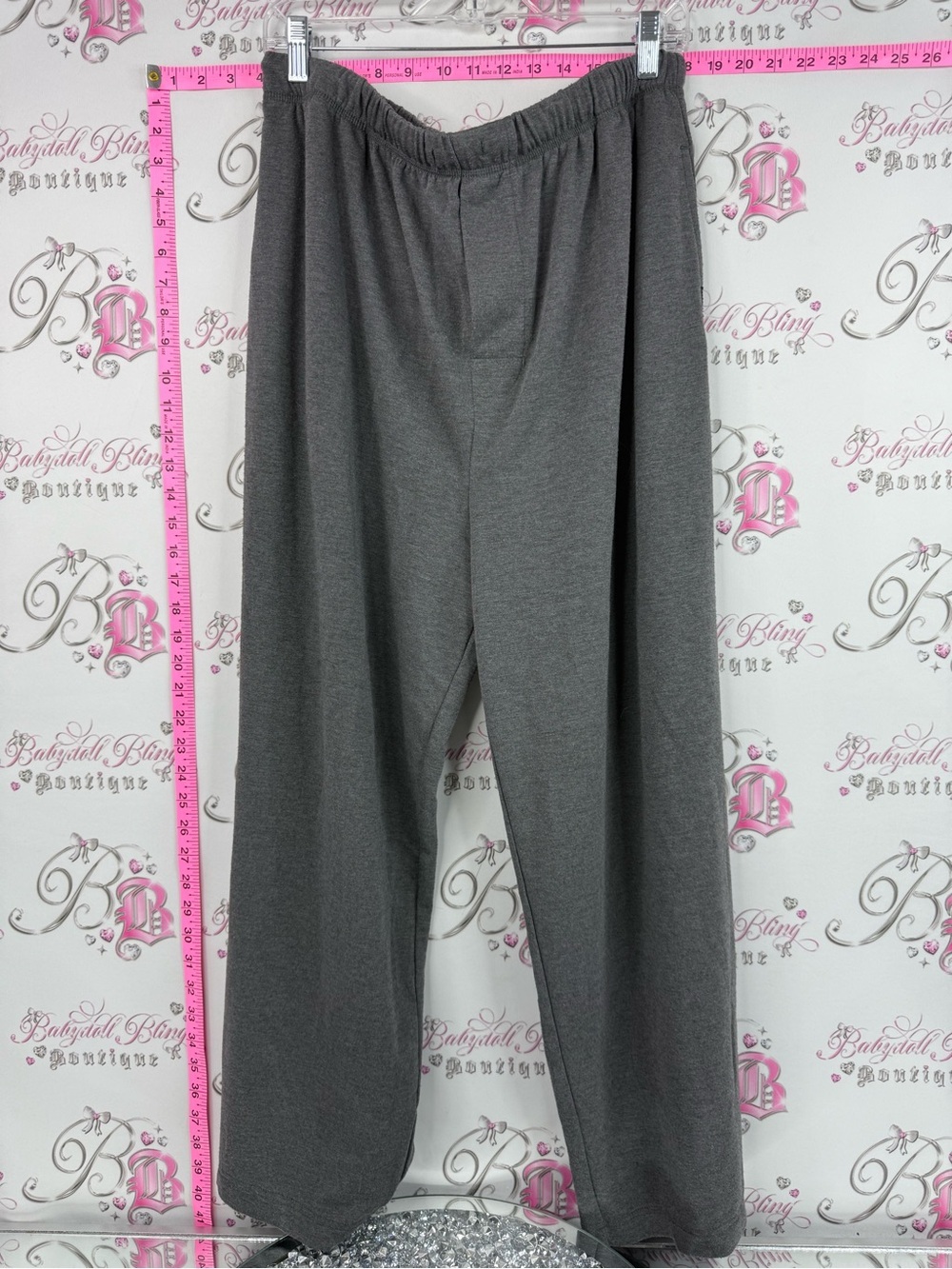 Joe Boxer sweatpants comfy pants grey Elastic Waist Sweatpants